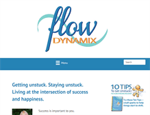 Tablet Screenshot of flow-dynamix.com